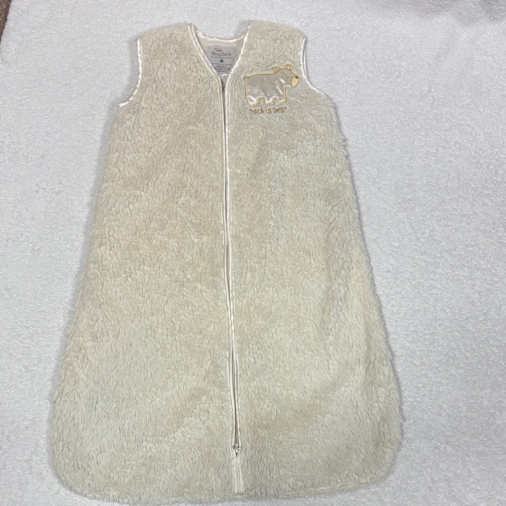 Halo Cream Fleece Sleep Sack